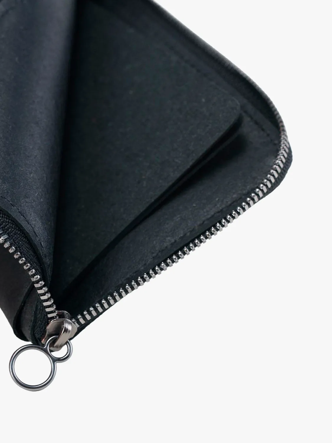 côte&ciel Zippered Wallet L pung sort stor