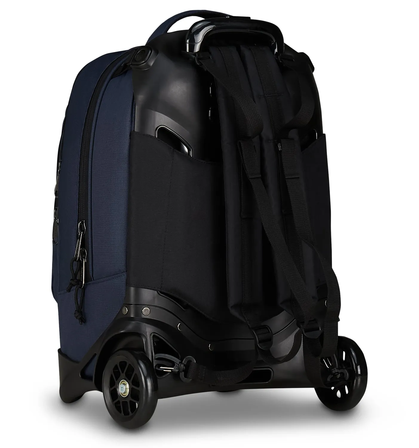 Invicta Plug Plain trolley-rygsæk 34 liter hjul