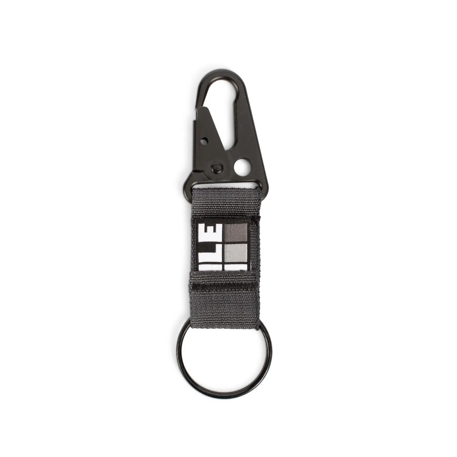 Inside Line Equipment Key Clip nøgleholder Black Webbing slidstærk