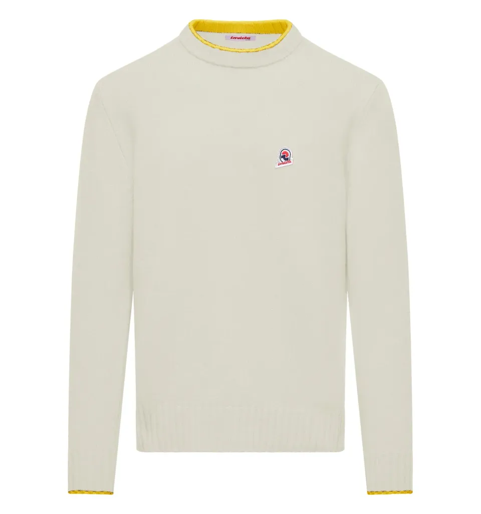 Invicta striktrøje uld nylon 01