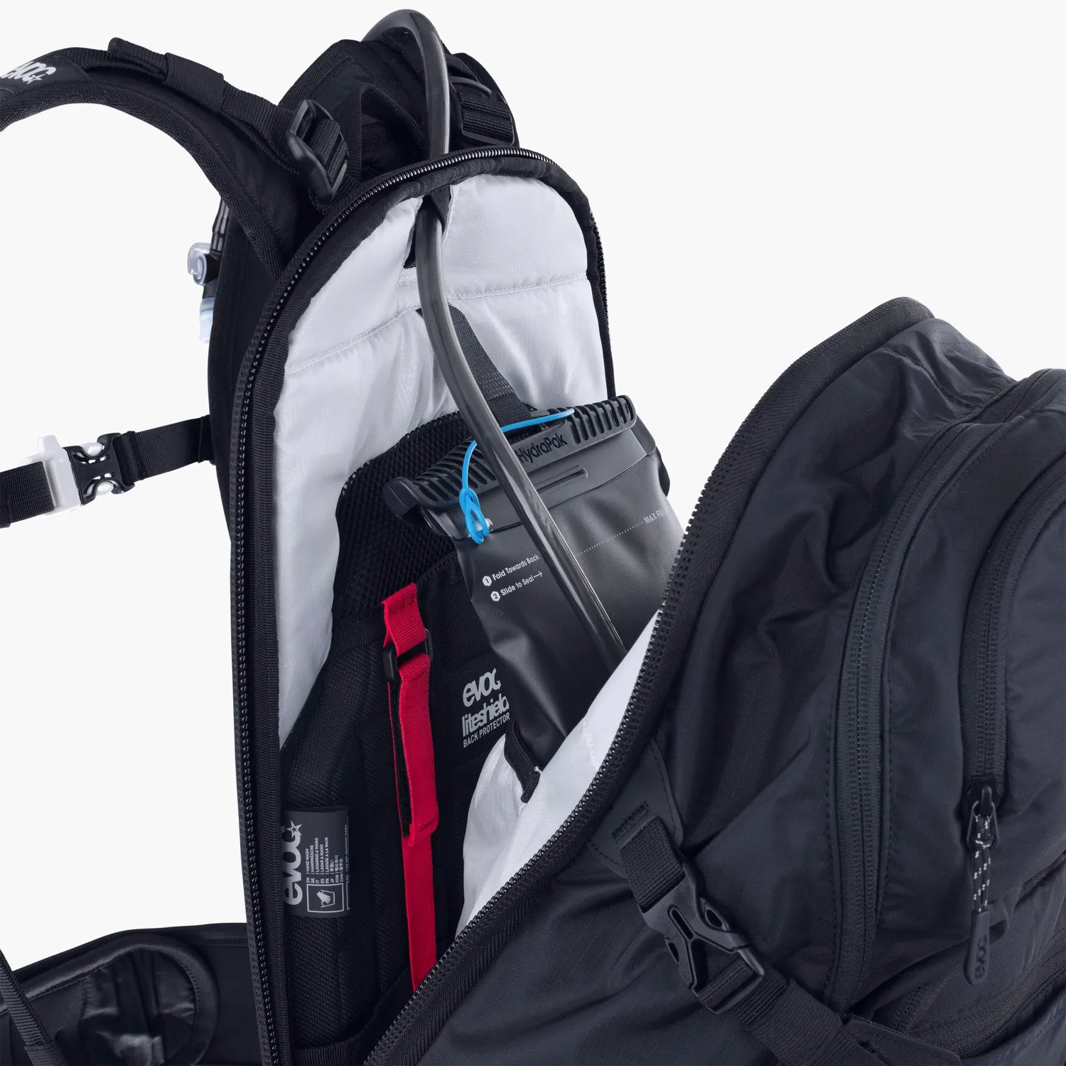 Evoc FR Tour 30 rygsæk sort 30 liter rygskjold