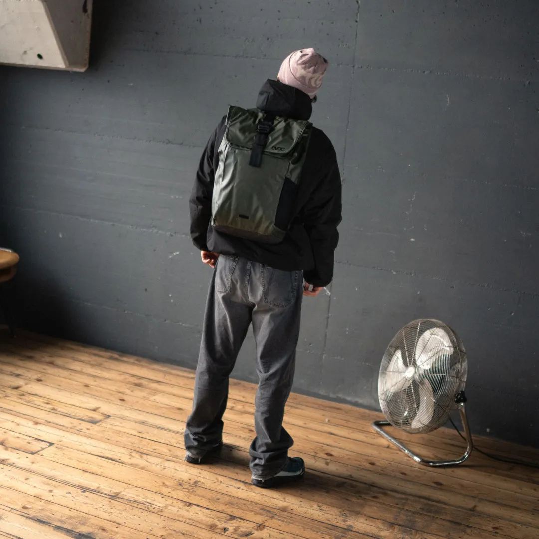 Evoc Duffle Backpack 26 rejserygsæk grå 26L