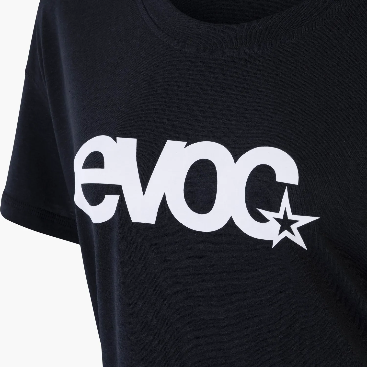 Evoc Logo t-shirt dame sort hamp