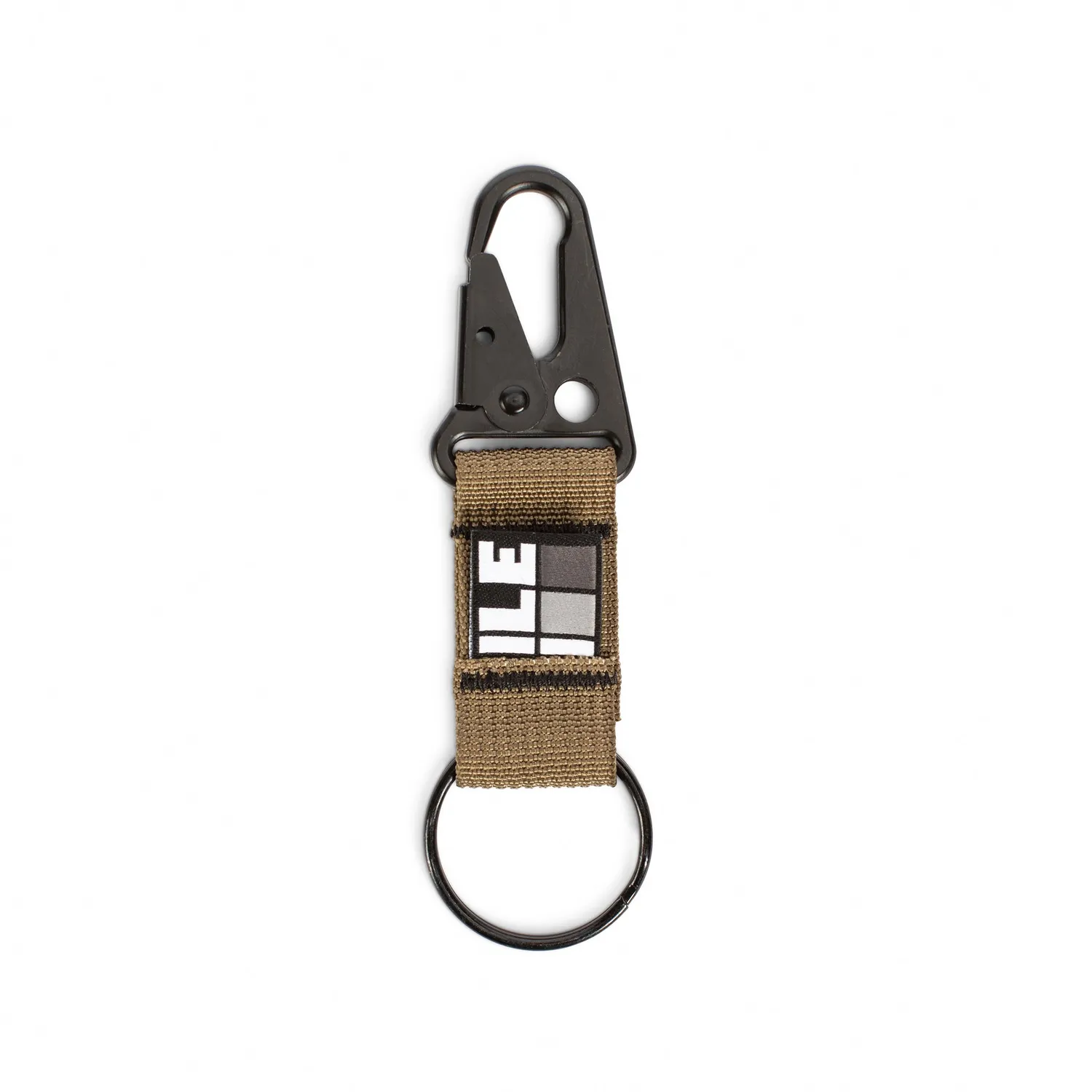 Inside Line Equipment Key Clip nøgleholder Black Webbing slidstærk
