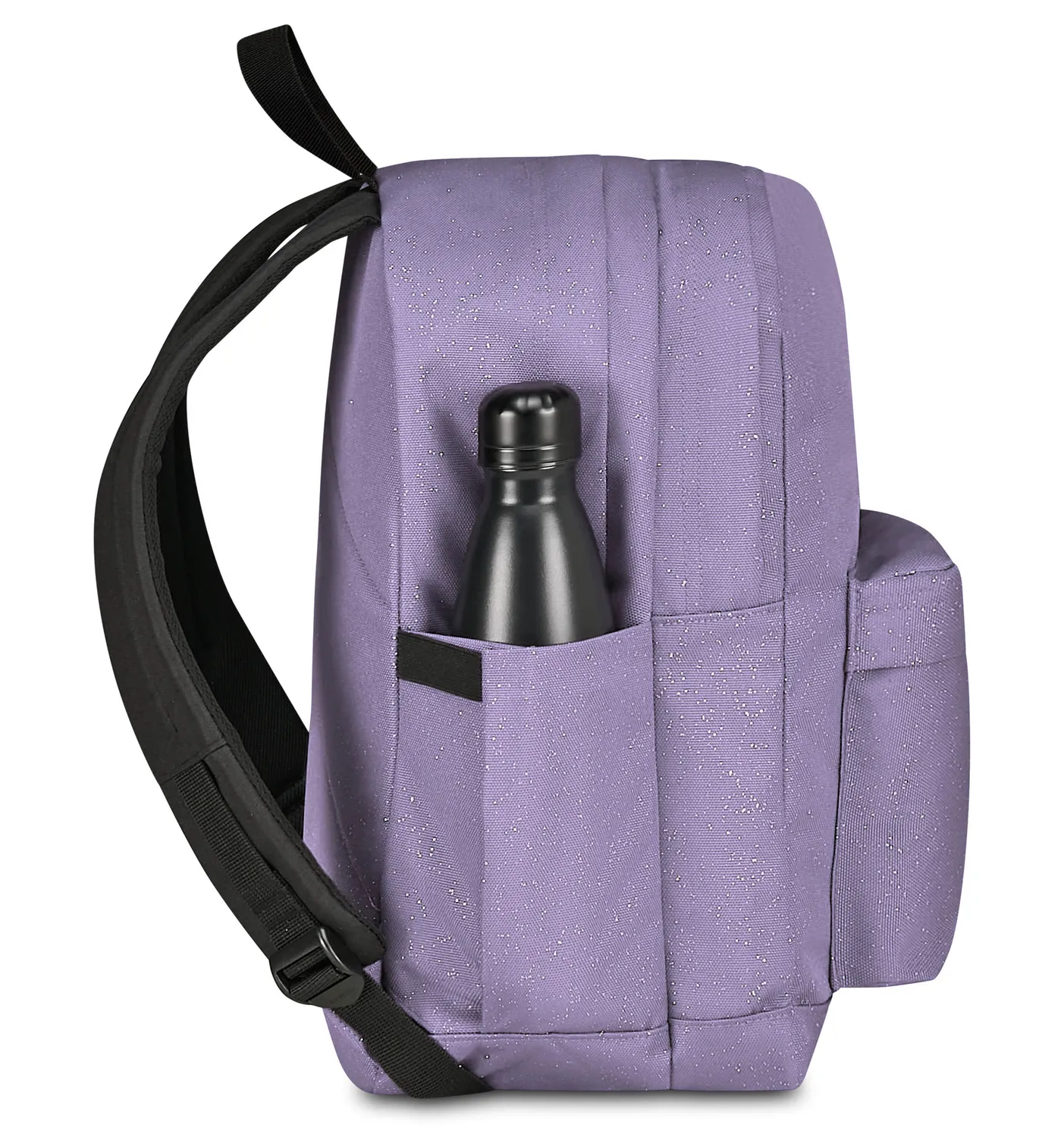 Invicta Lab Shine rygsæk med glitter og laptoprum