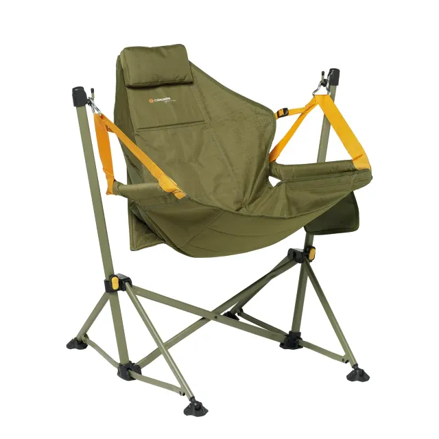 Caribee Regal campingstol olivengrøn gynge