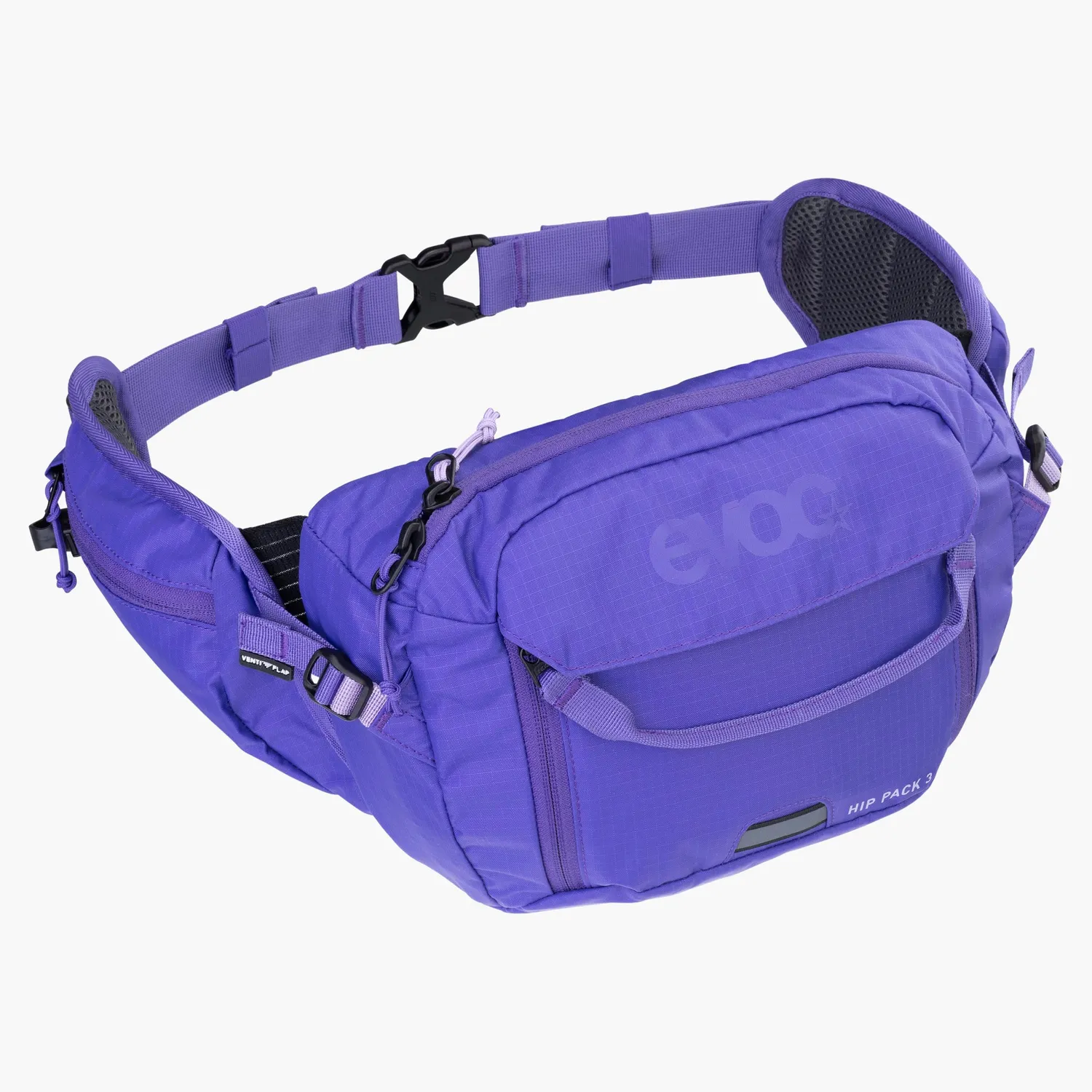 Evoc Hip Pack 3 hoftetaske black 3 liter med ventilation