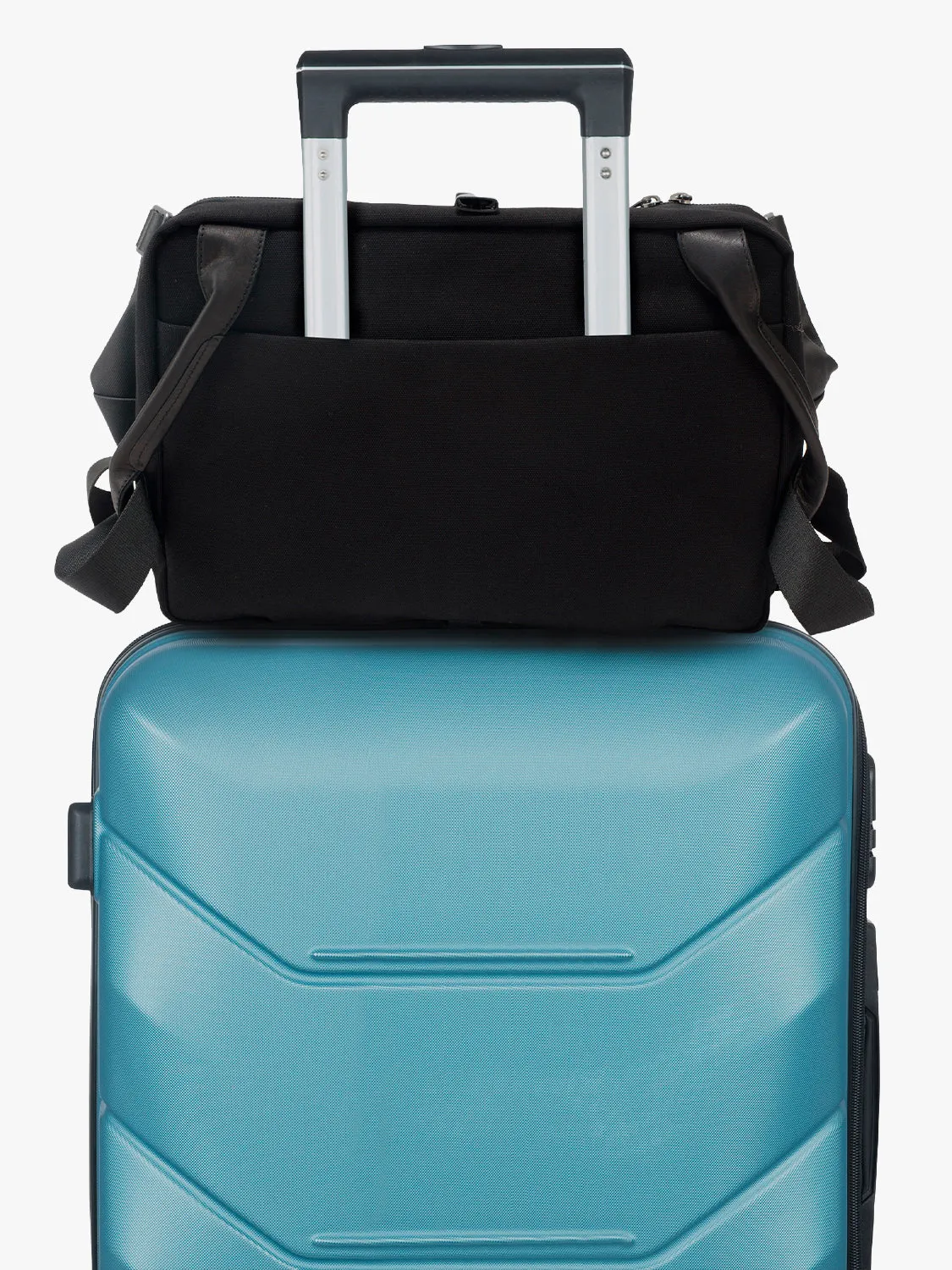 côte&ciel Riss Coated Canvas Black skuldertaske sort vandafvisende