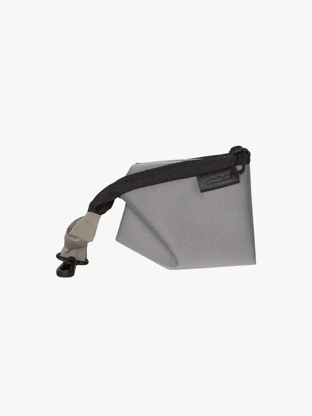 côte&ciel Kivu XS clutch grå nylon