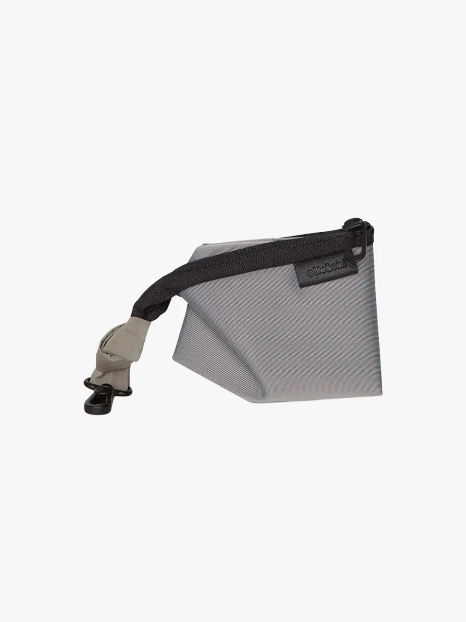 côte&ciel Kivu XS Sleek Grey pouch grå 1L nylon