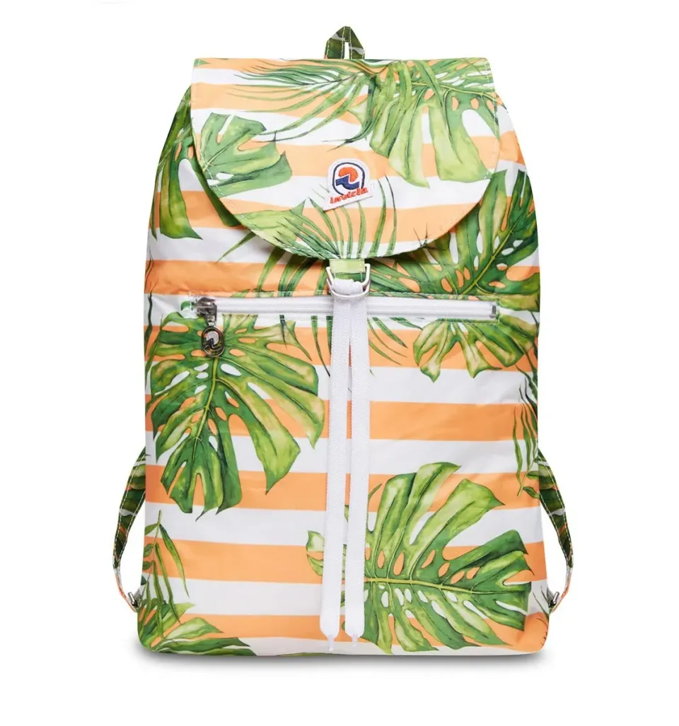 Invicta Minisac Graphic foldbar rygsæk palm