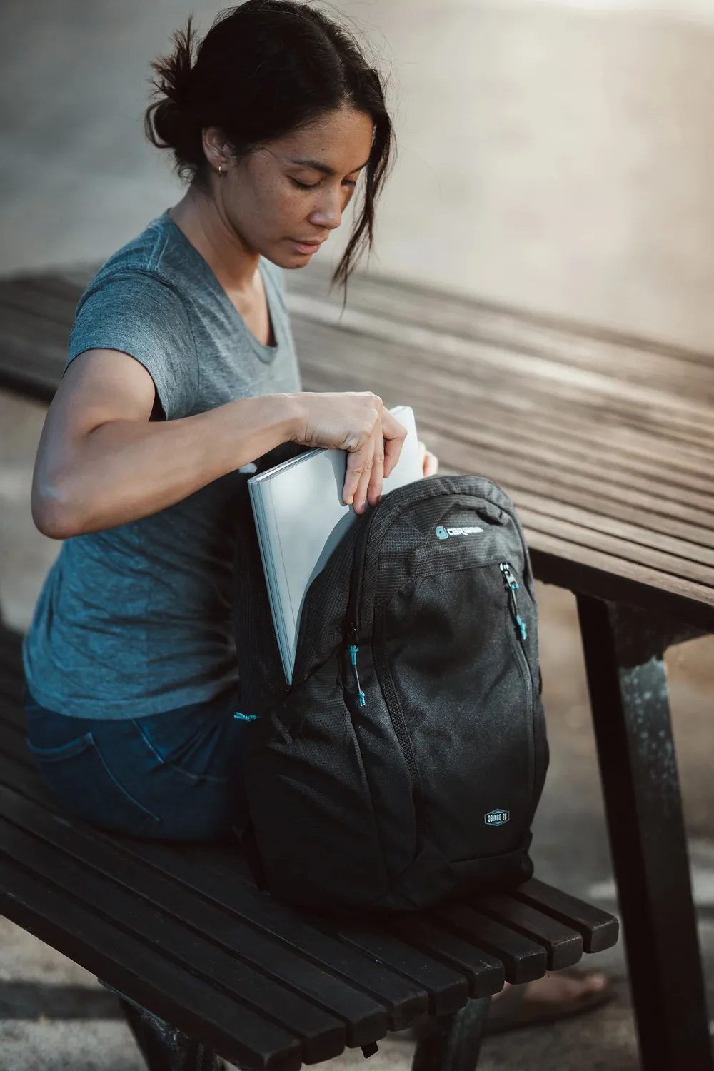 Caribee Obingo 28L rygsæk sort 28 liter 15,4" laptop