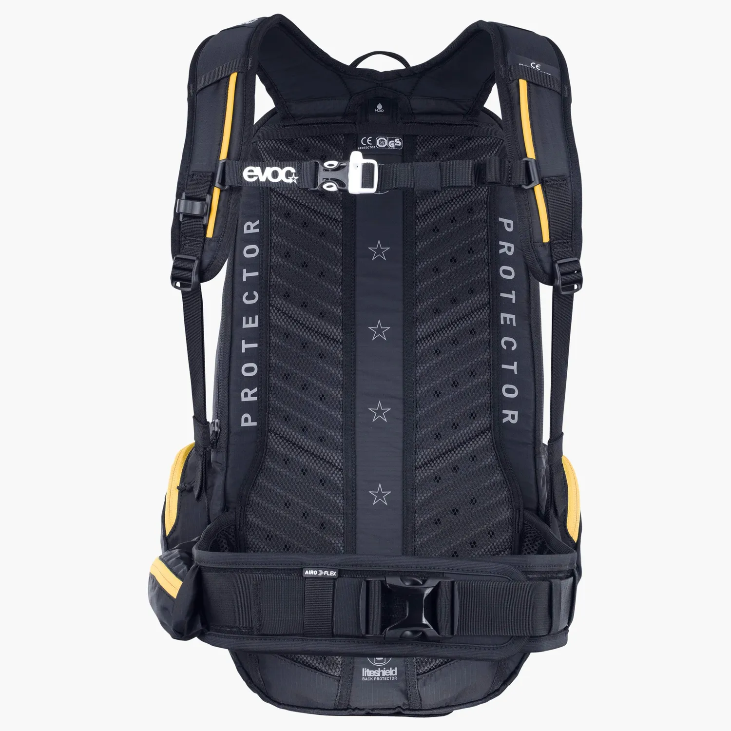Evoc FR Trail Blackline 20 rygsæk sort 16 l protektor
