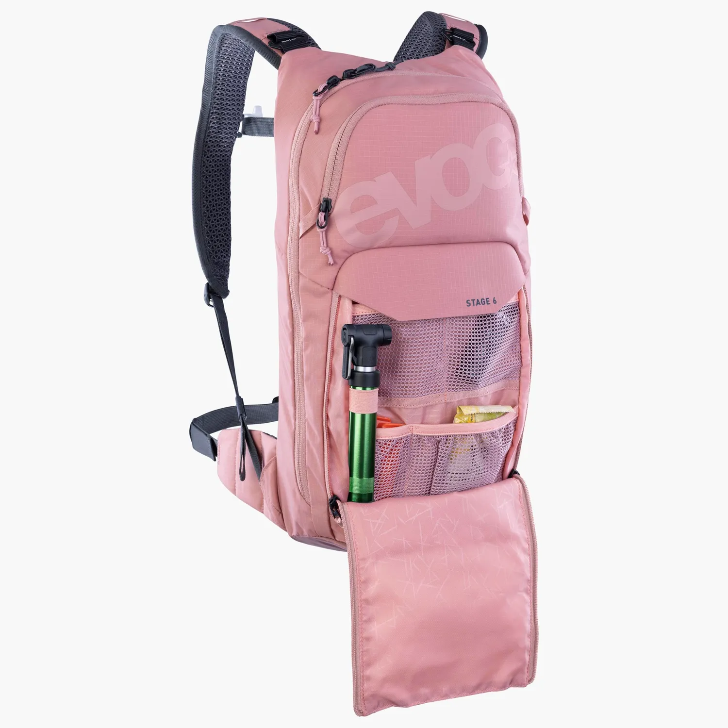 Evoc Stage 6 cykelrygsæk 6L dusty pink MTB