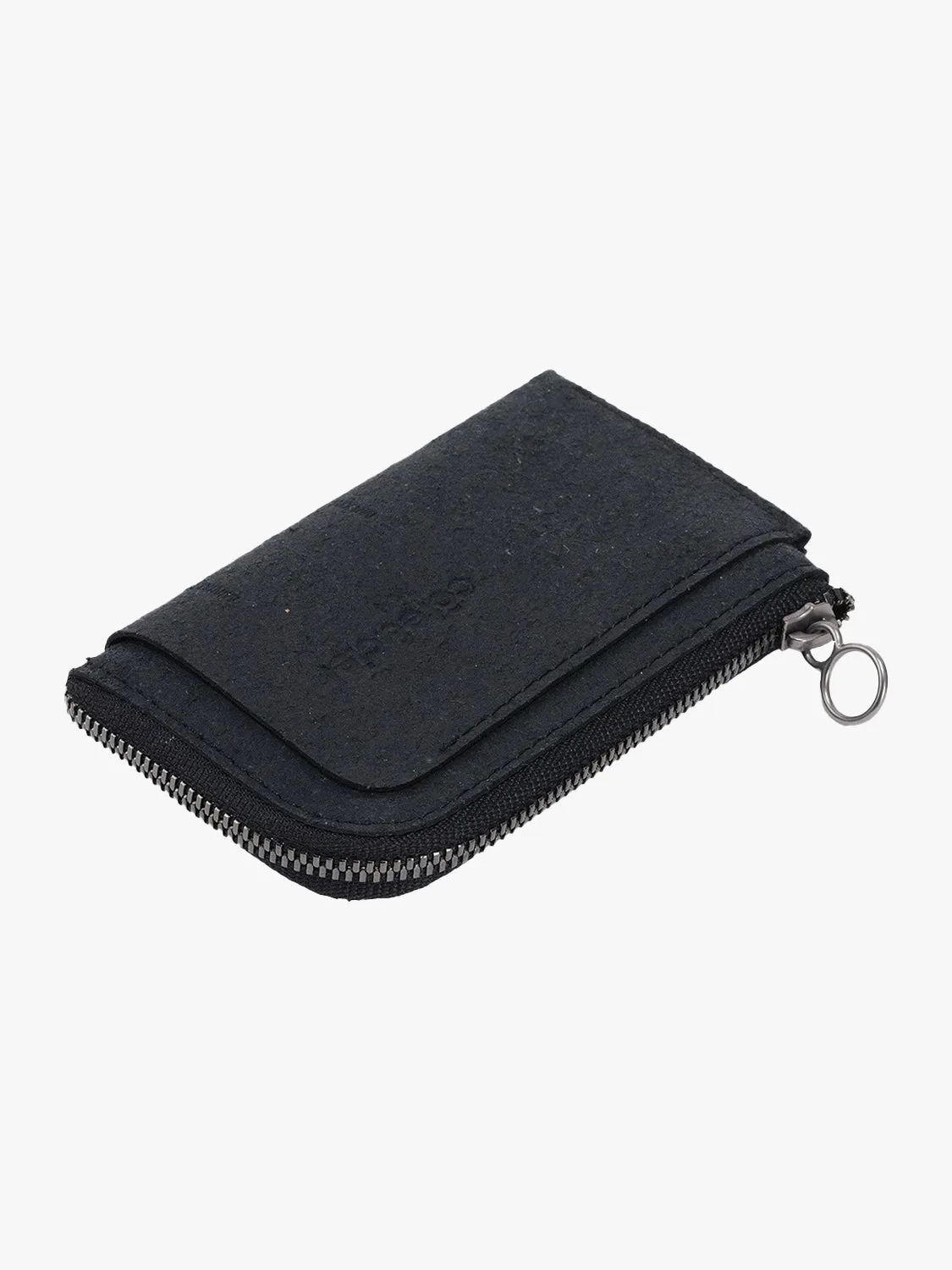 côte&ciel Zippered Wallet pung genbrugslæder sort