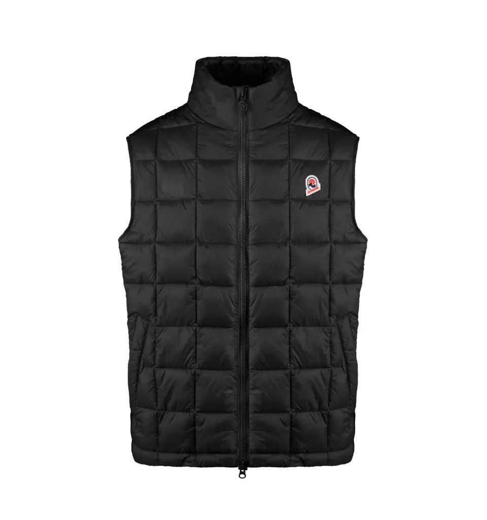 Invicta quiltet herrevest i nylon windproof