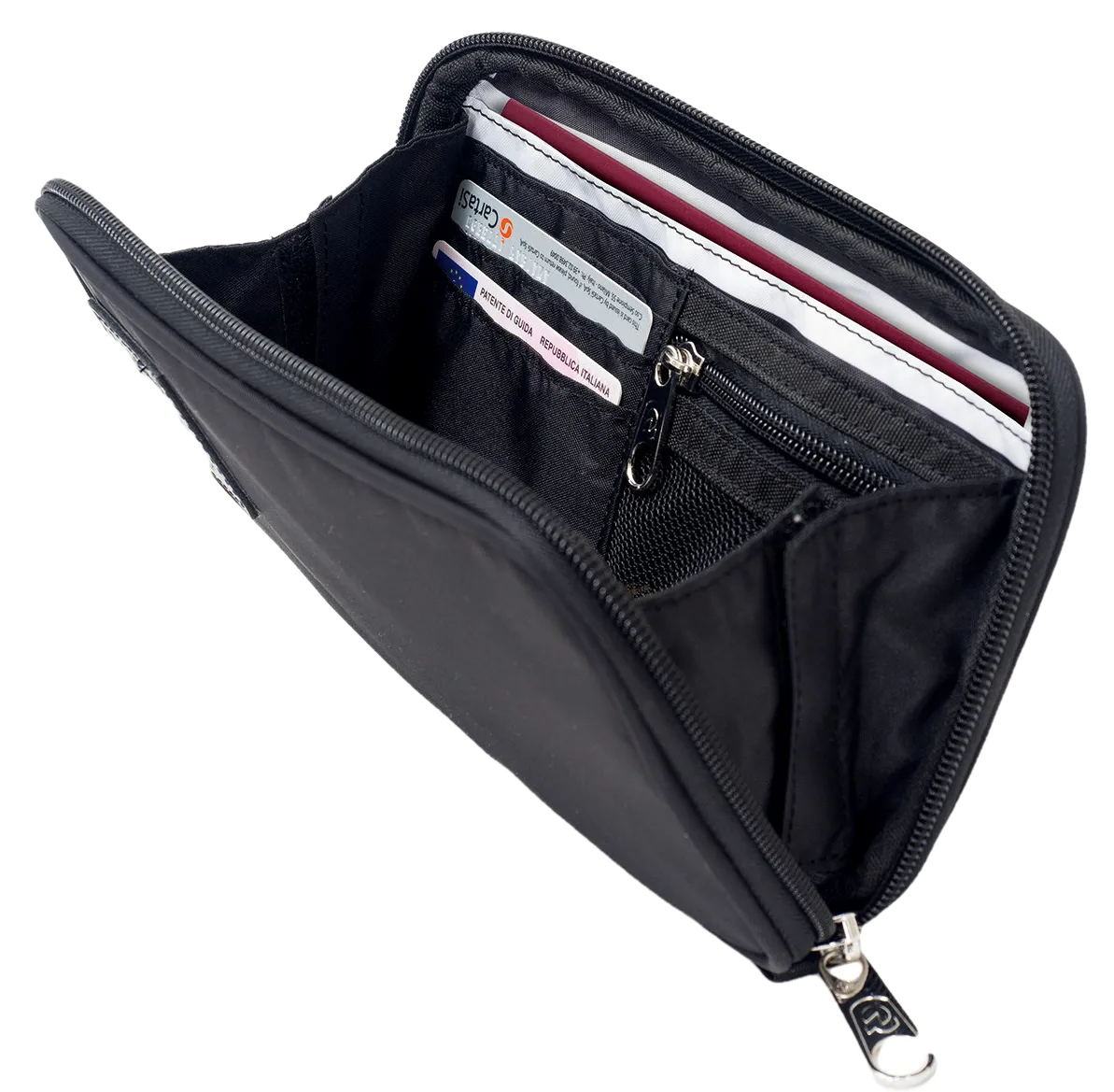 Invicta Organizer pochette clutch læder