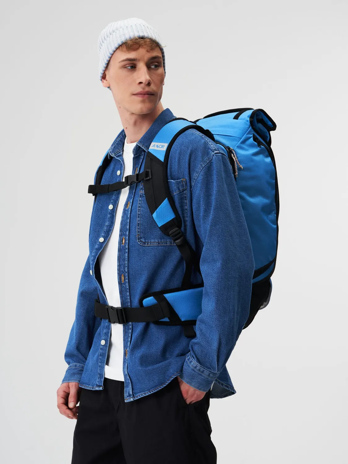 Aevor Travel Pack rejserygsæk Proof Retro Blue 38-45L håndbagage