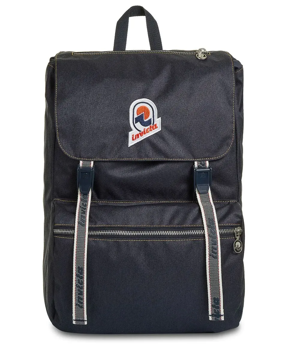 Invicta Jolly Denim rygsæk klassisk denim