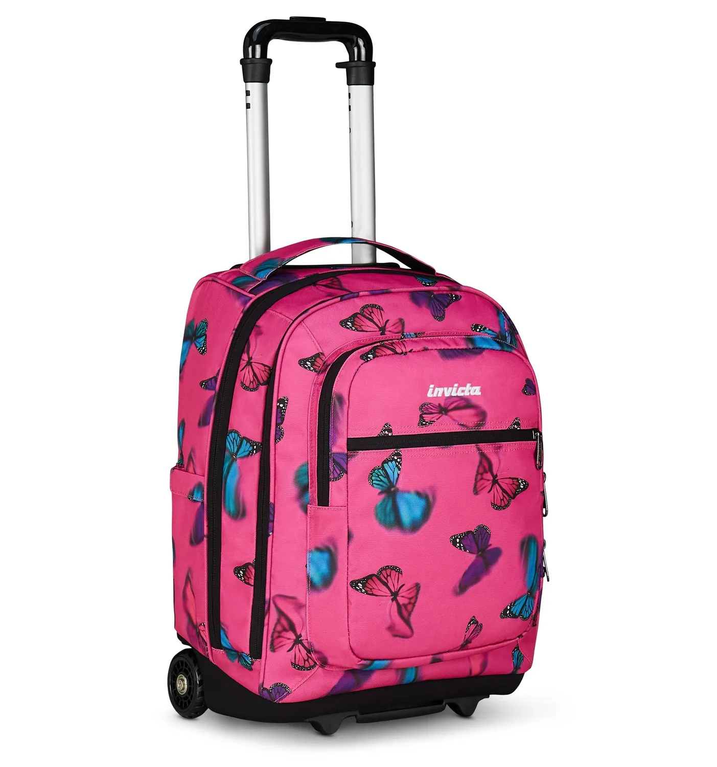 Invicta Bump Fantasy trolley 38 liter med rygsækstropper