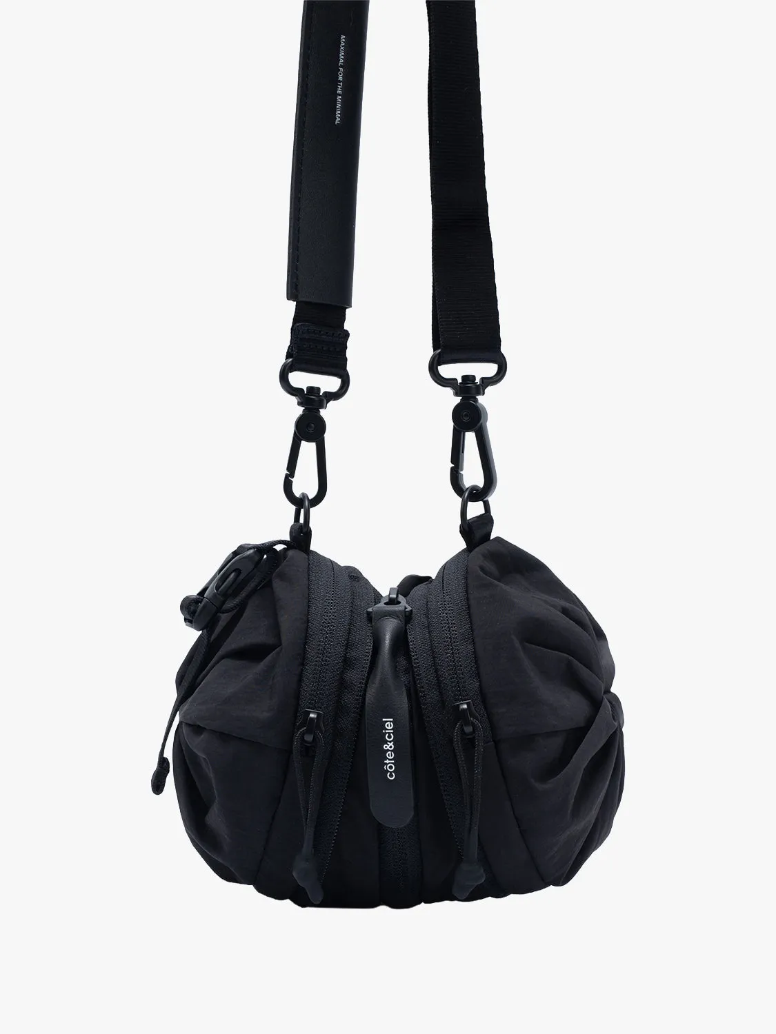 côte&ciel Vikos S crossbody taske smooth black