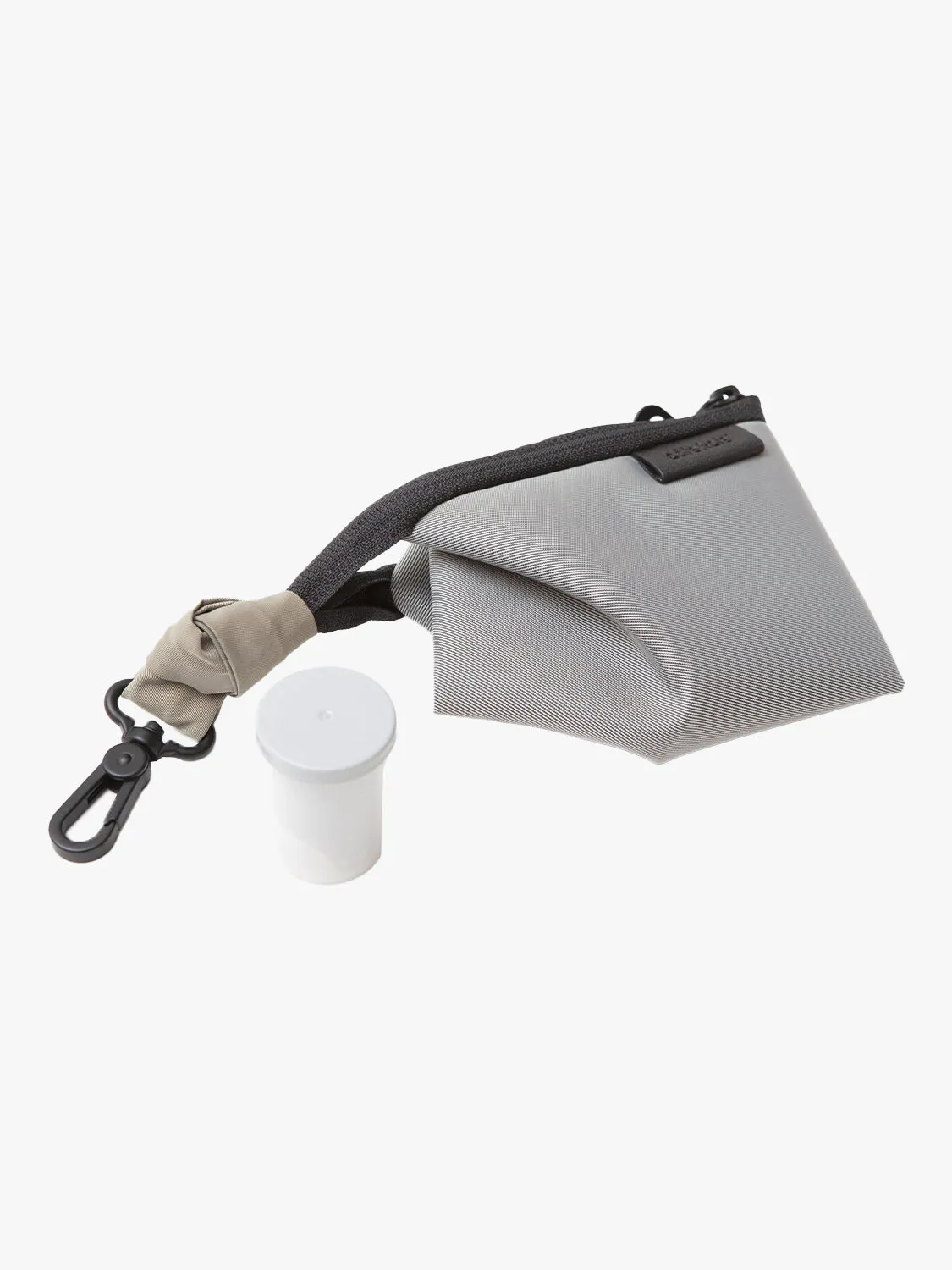 côte&ciel Kivu XS Sleek Grey pouch grå 1L nylon