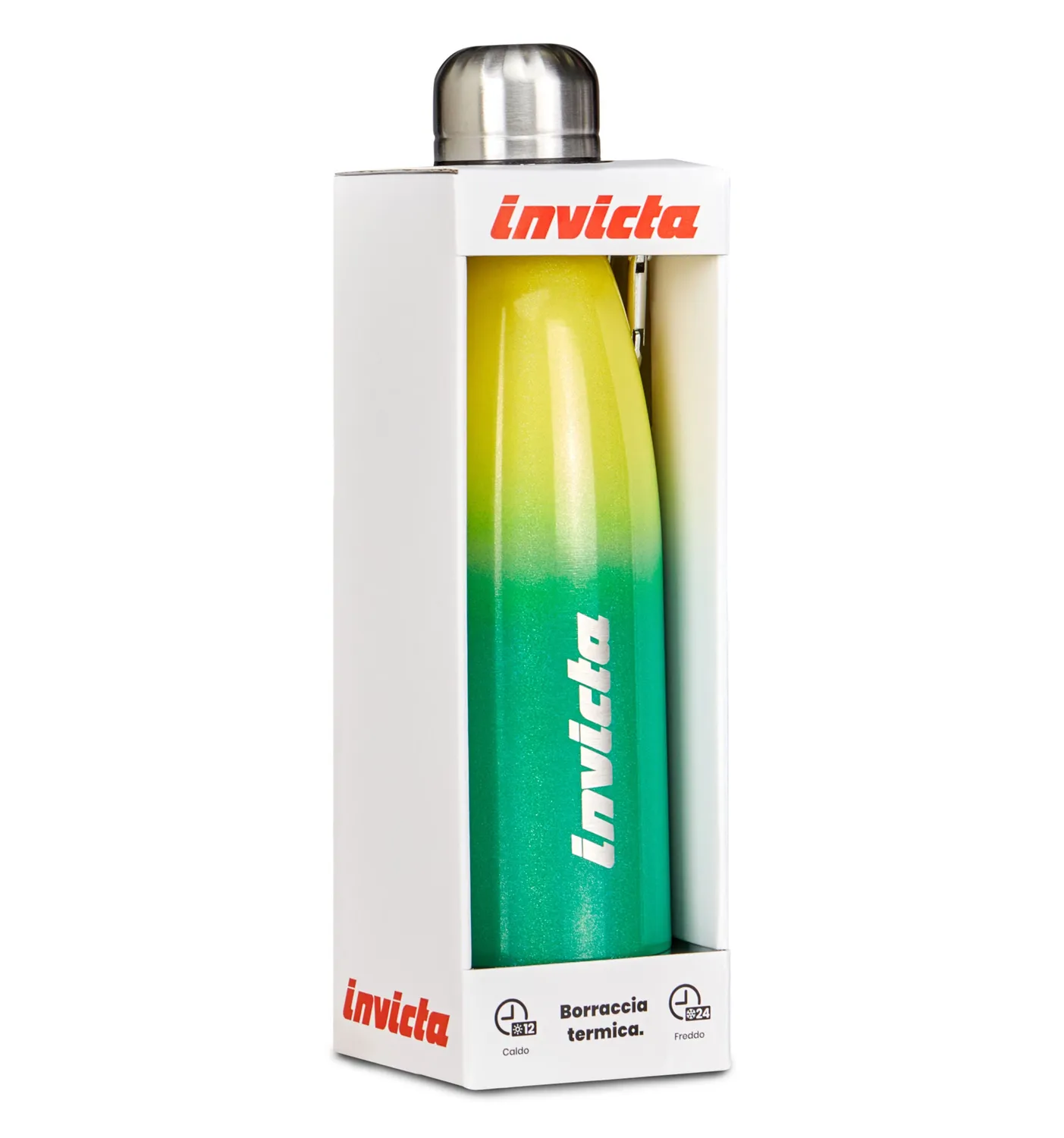 Invicta Shine termoflaske stål karabin