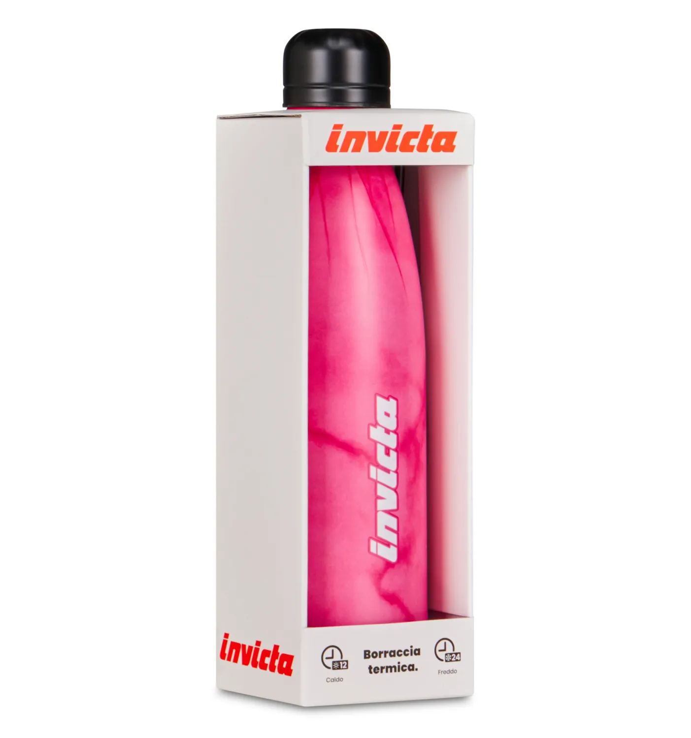 Invicta Fantasy termoflaske stål med karabin