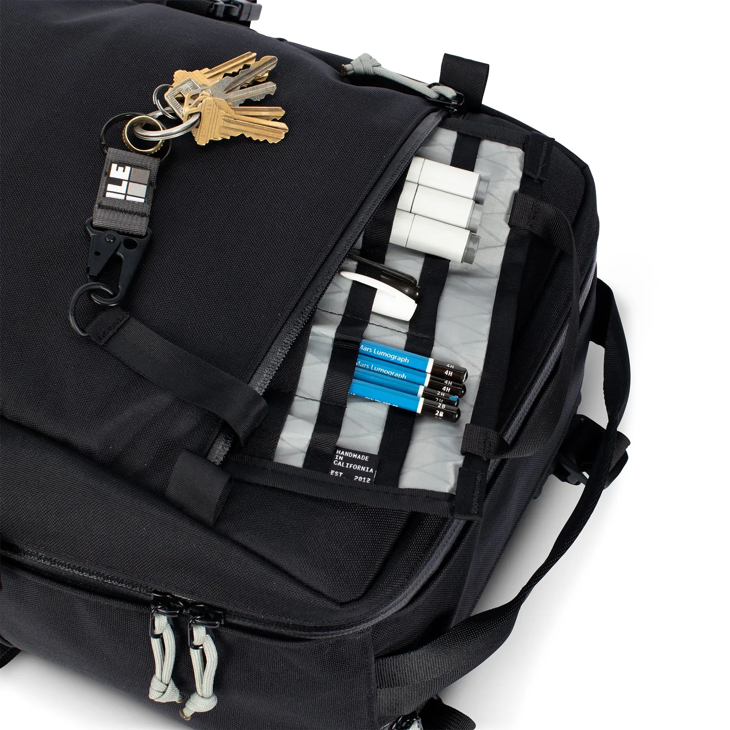 Inside Line Equipment Radius XL rygsæk 40L Black Cordura rejse