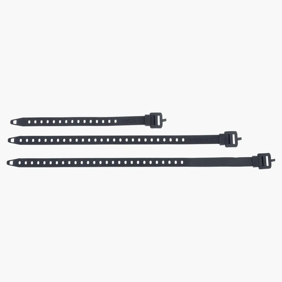 Evoc TPU Straps stropper sort elastisk bikepacking