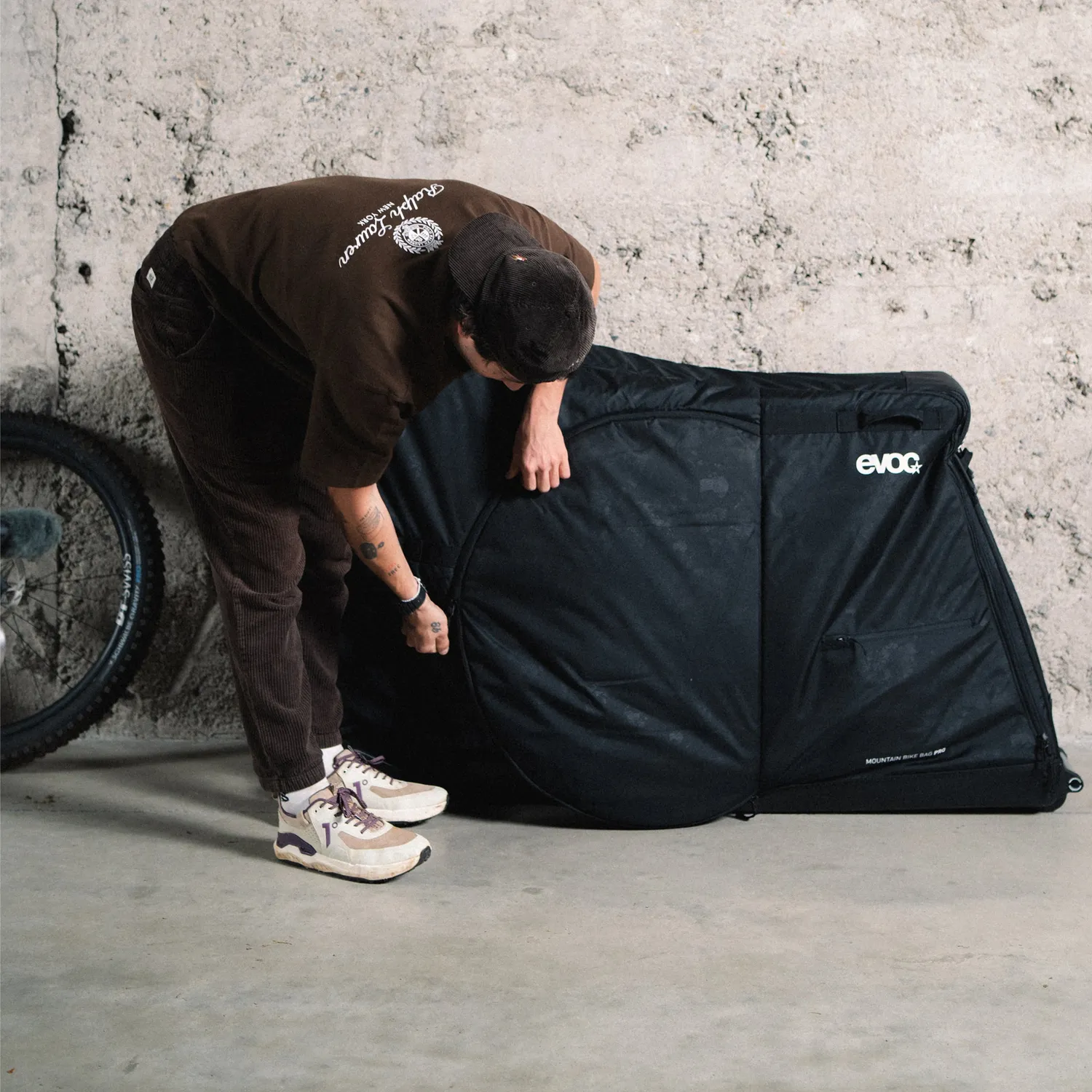 Evoc Mountain Bike Bag Pro cykelkuffert sort let