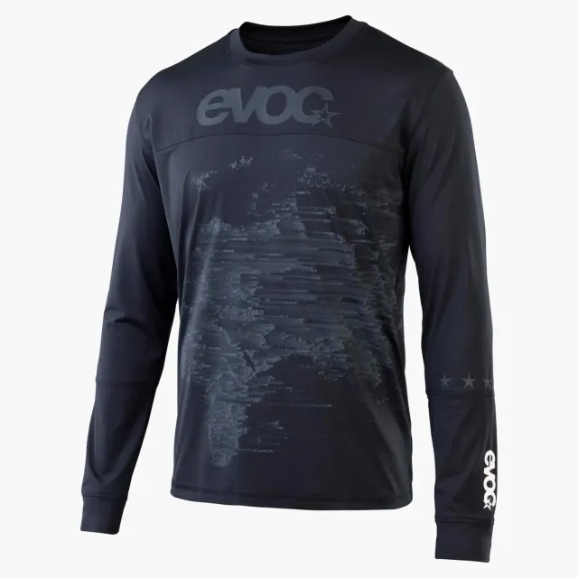 Evoc Long Sleeve Jersey cykeltrøje sort langærmet herre