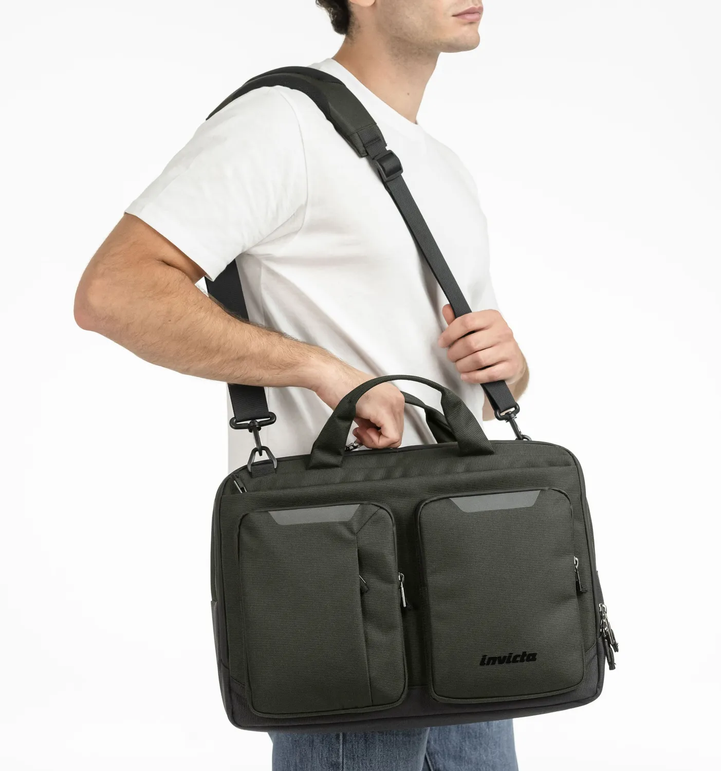 Invicta Pliant skuldertaske crossbody hverdag