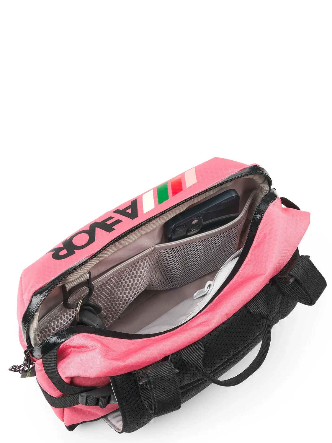 Aevor Bar Bag styr taske Proof Pink Flash vandafvisende