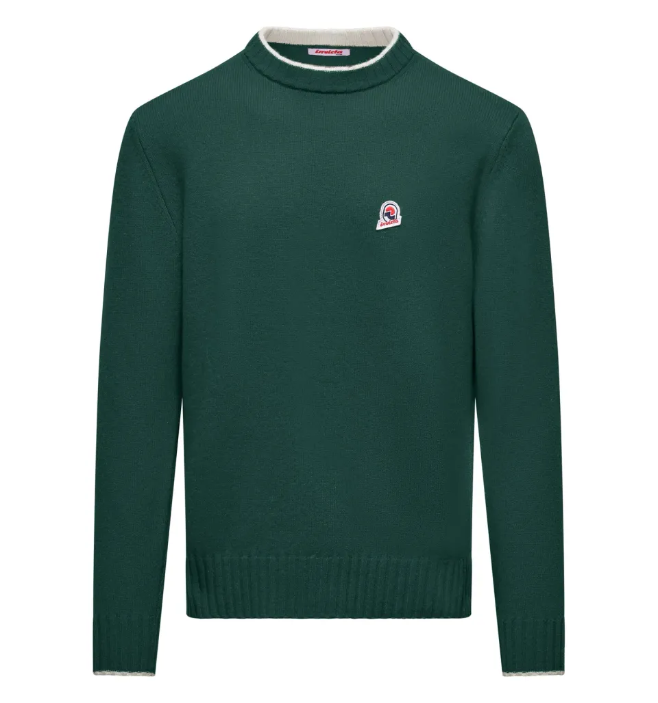 Invicta uld sweater rundhals 367 varm vinter
