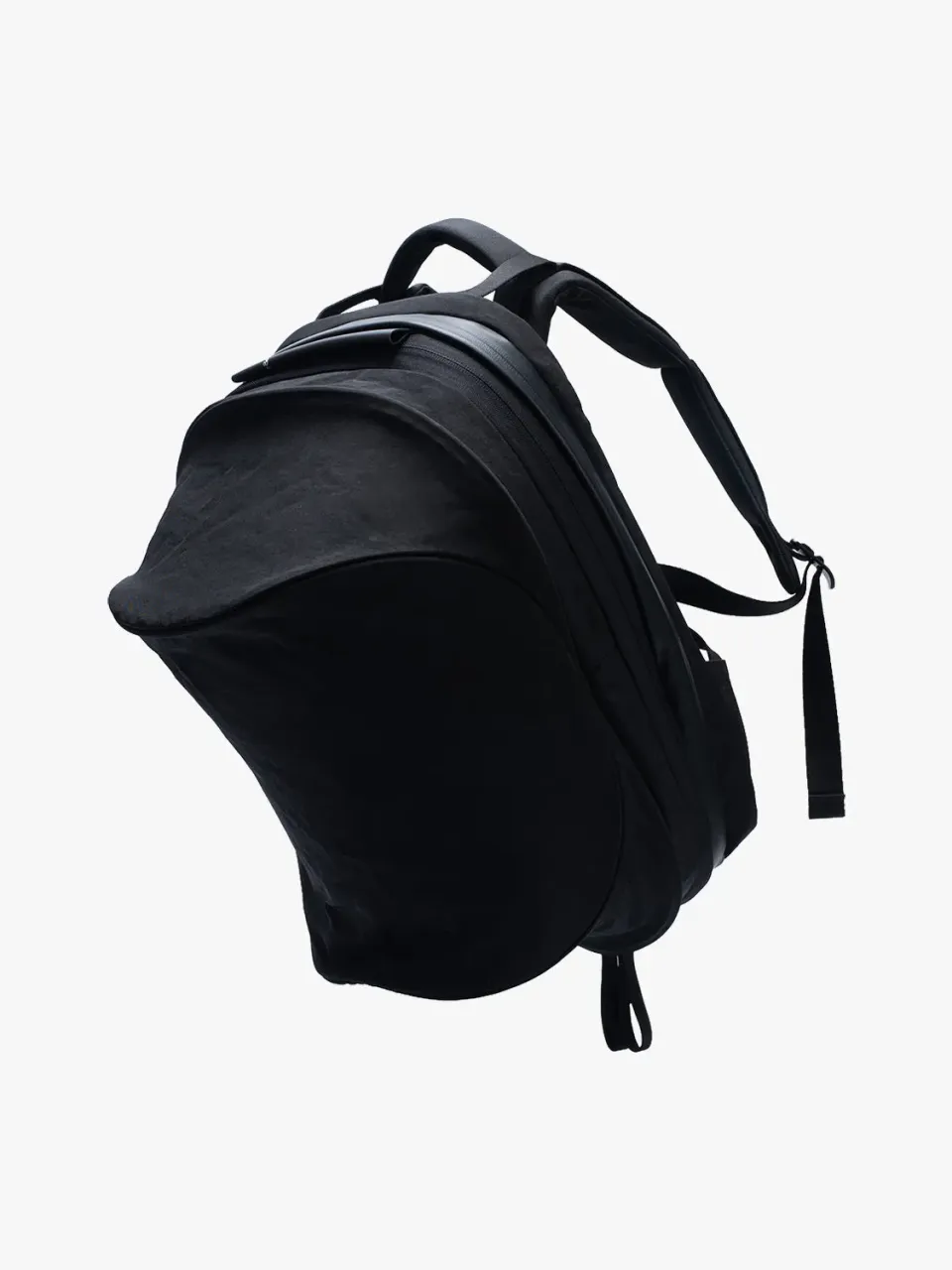 côte&ciel Elvo Carbon Black rygsæk 12L laptop 14" kan udvides