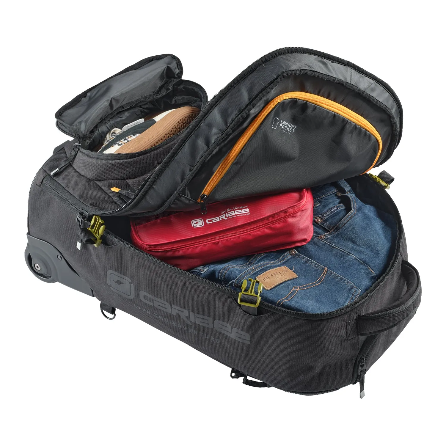 Caribee Sky Master 70L IV rejserygsæk med hjul