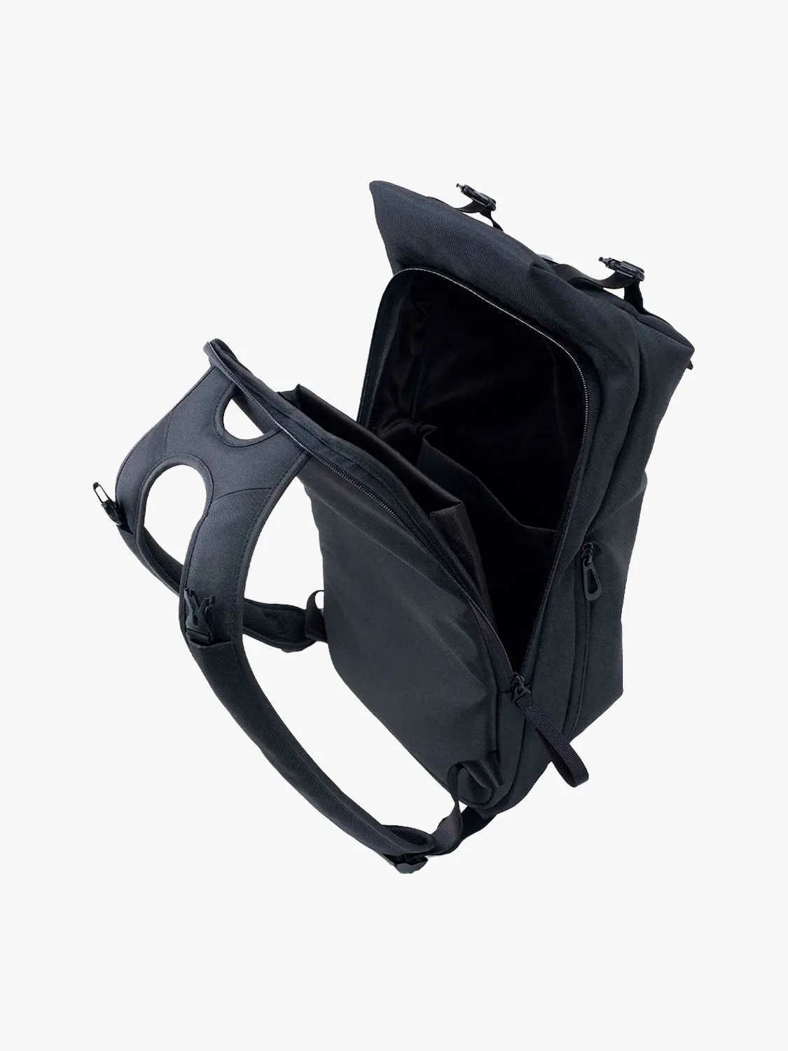 côte&ciel Saru EcoYarn rygsæk sort 18L 16" vandafvisende