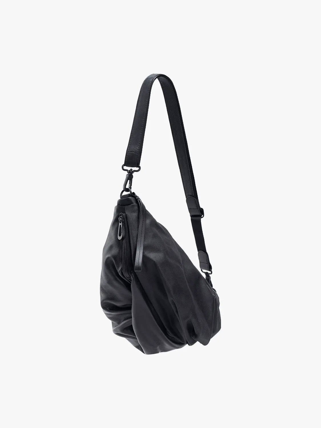 côte&ciel Orne Alias crossbody Black 6L læder