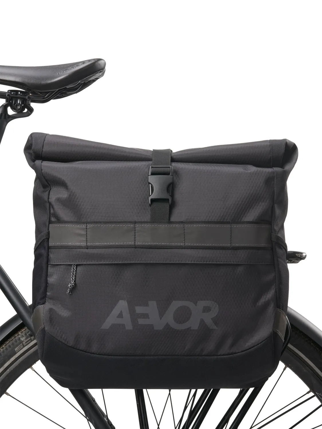 Aevor Triple Bike Bag cykeltaske proof black stor