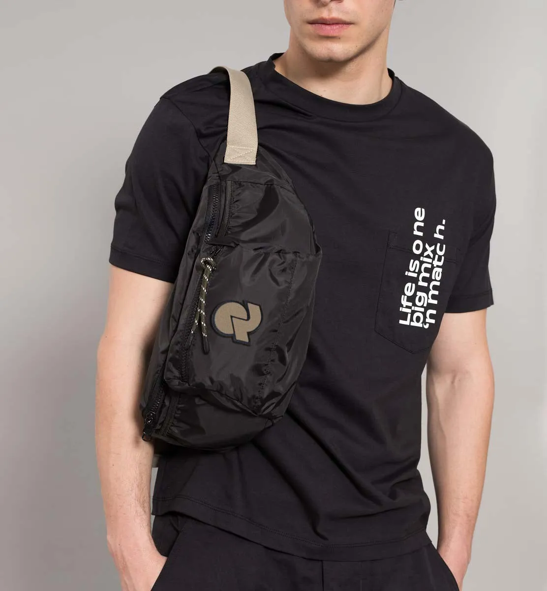 Invicta Maxi Mono Shoulder skuldertaske Military Green
