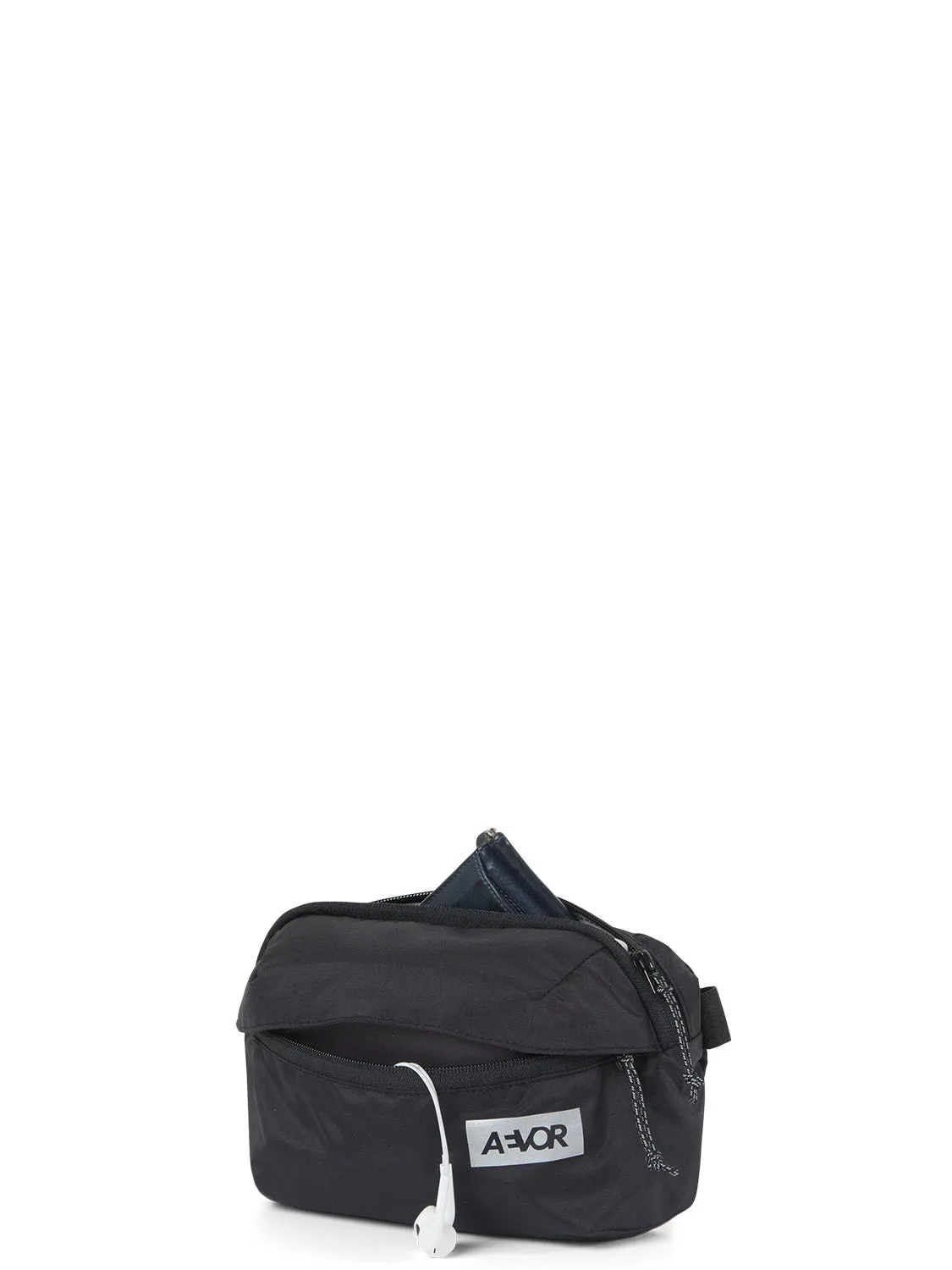 Aevor Hip Bag Ease bæltetaske Ripstop Black mini