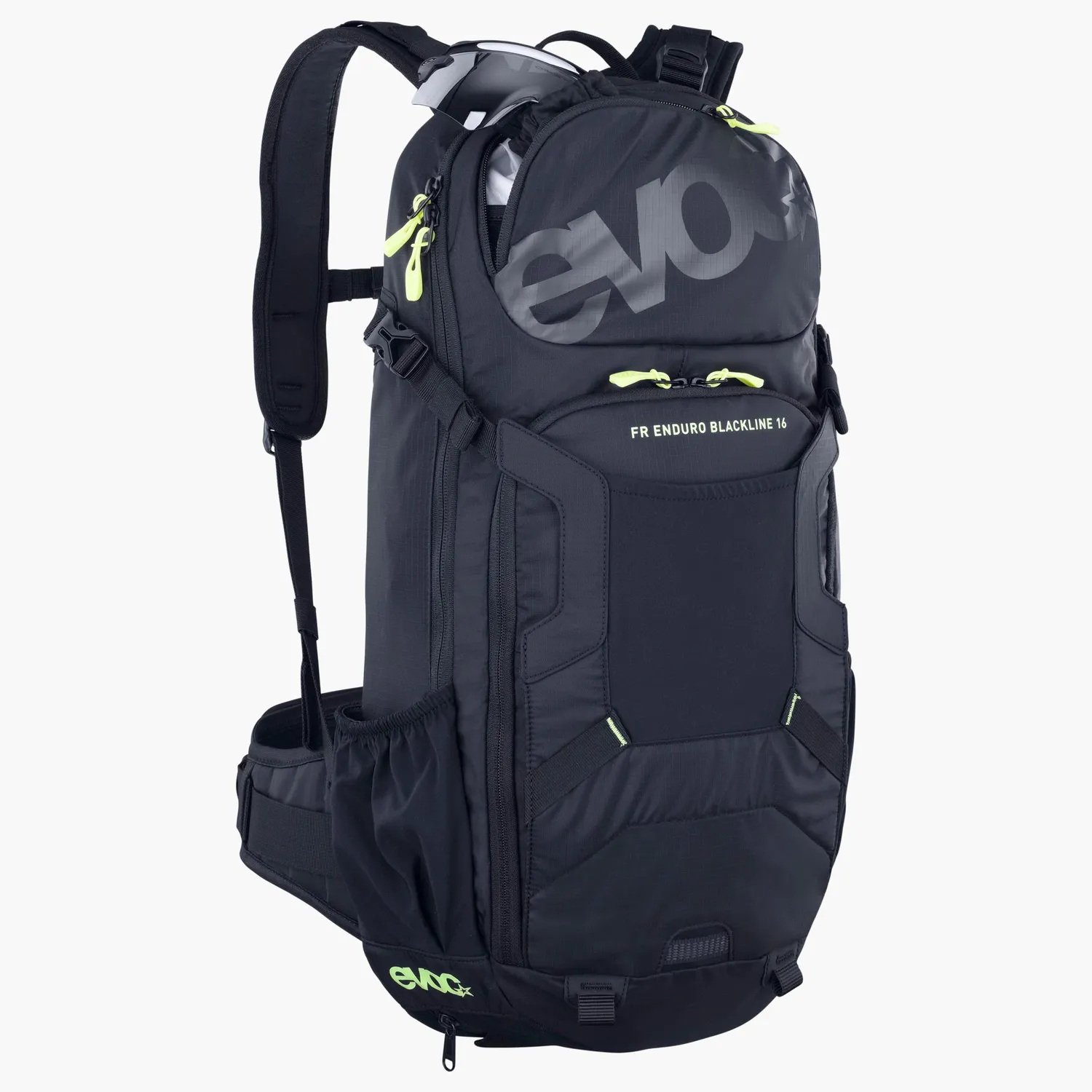 Evoc FR Enduro Blackline 16 cykelrygsæk sort med rygbeskytter