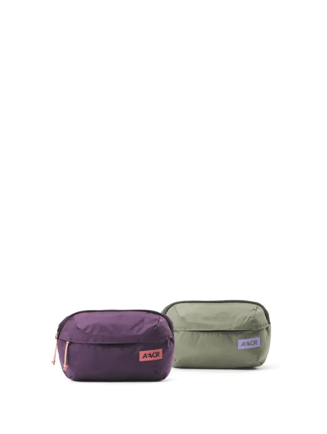 Aevor Hip Bag Ease bæltetaske 2-pak med lynlås