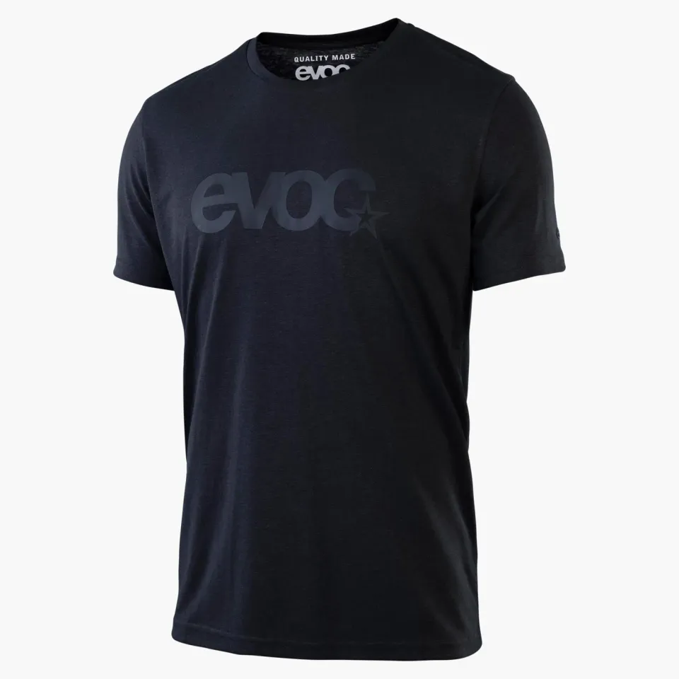 Evoc T-Shirt Logo Men t-shirt sort – hamp