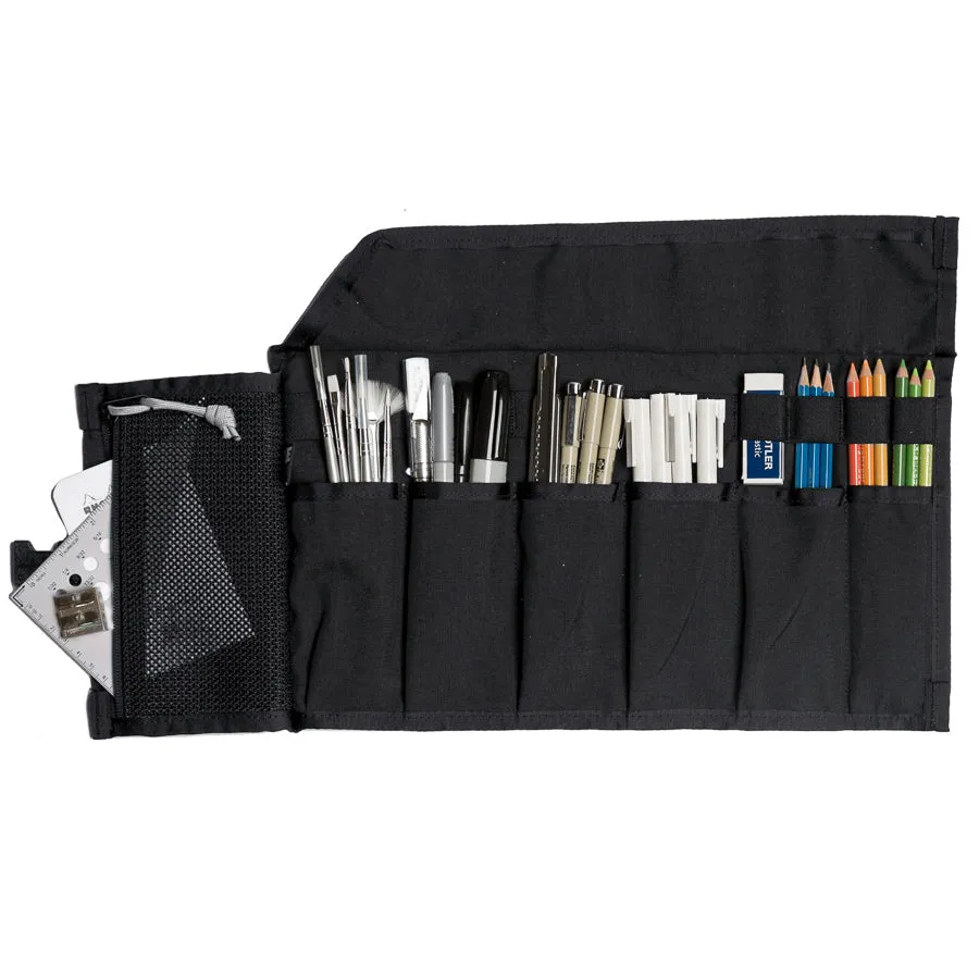 Inside Line Equipment Creative Roll penalhus Black Cordura rulle