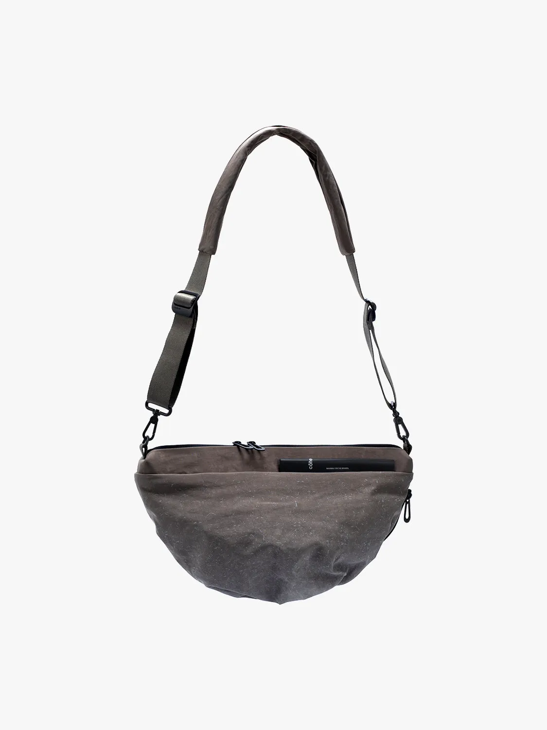 côte&ciel Orne Reflective skuldertaske taupe reflekterende