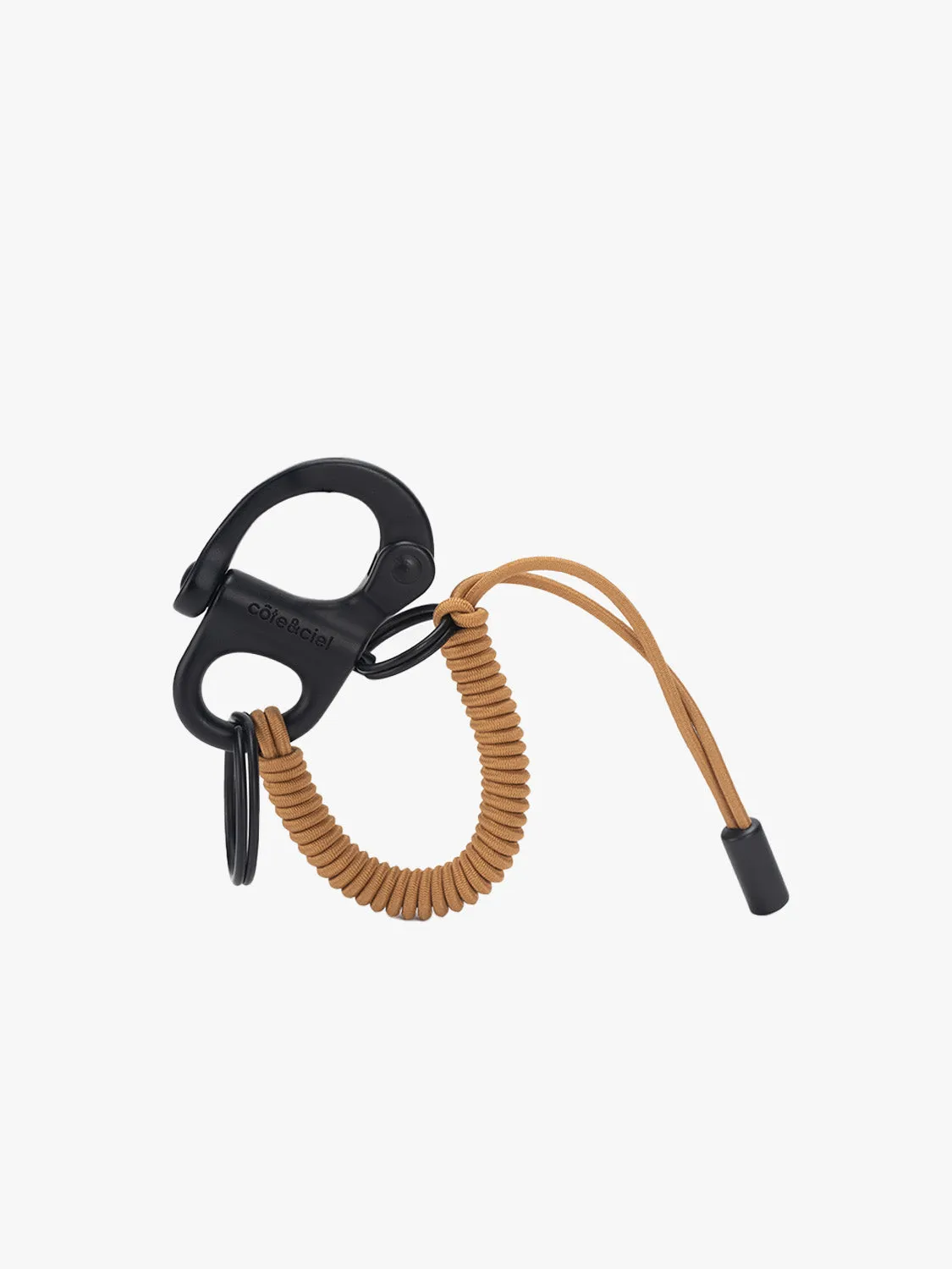 côte&ciel LetGo Keychain nøglering sunray sort