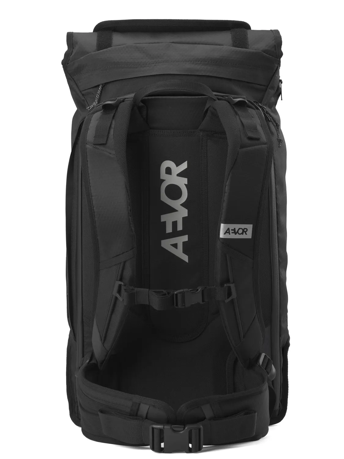 Aevor Travel Pack rygsæk Proof Black 38-45 liter