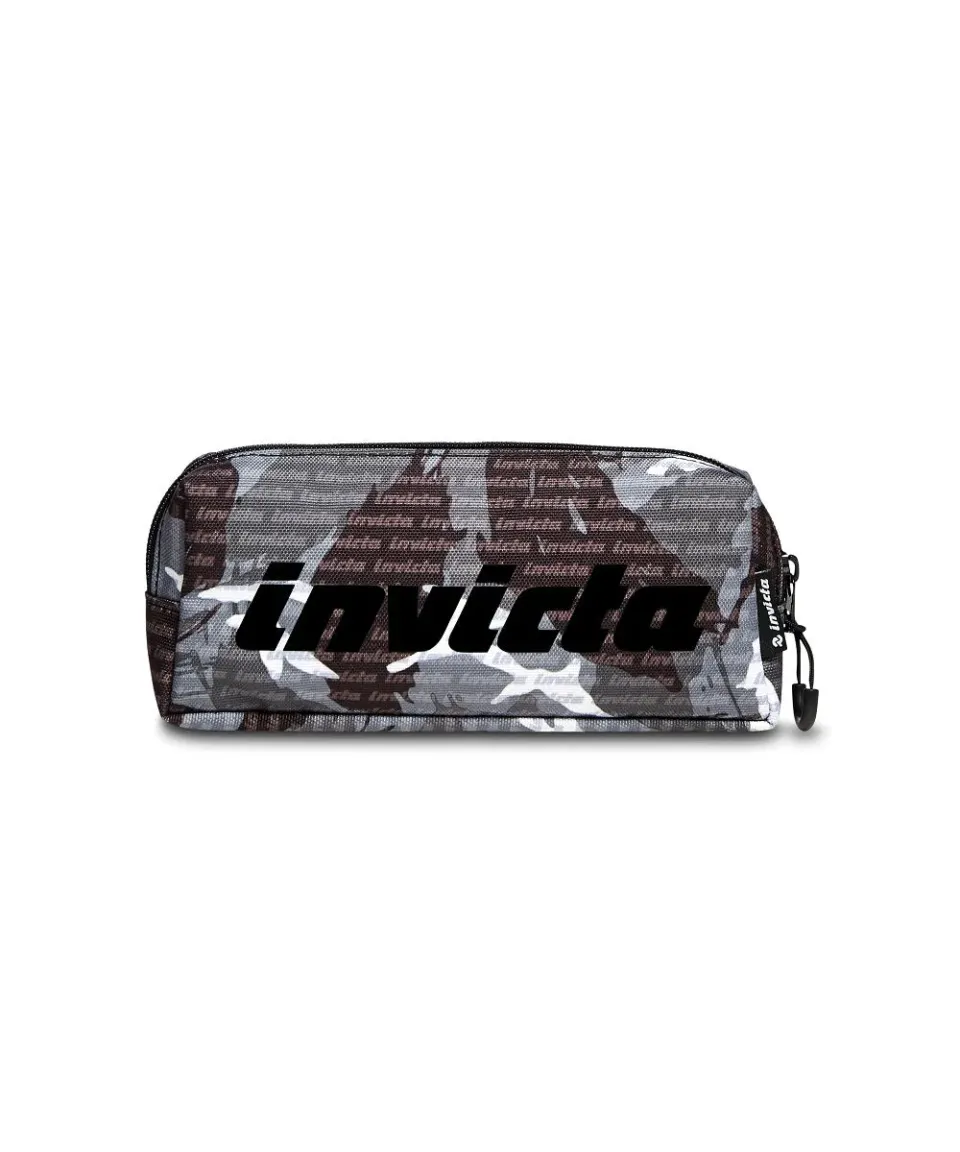 Invicta Square penalhus Camou Logo Black